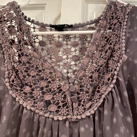 Slate Gray Blouse - Picture 2 of 3